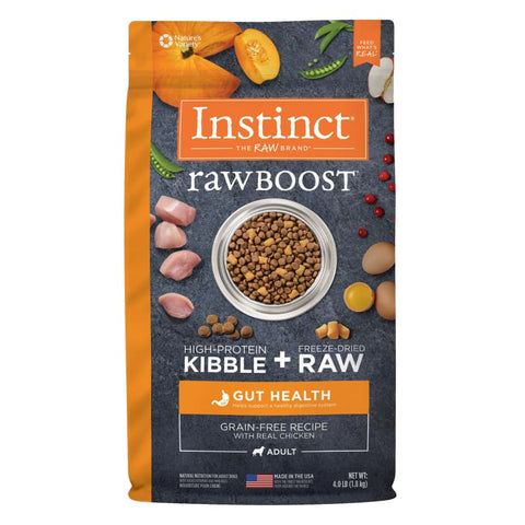 Instinct Instinct Raw Boost Grain-free Kibble Gut Health Recipe Dry Dog Food (2 Sizes) Dog Food & Treats