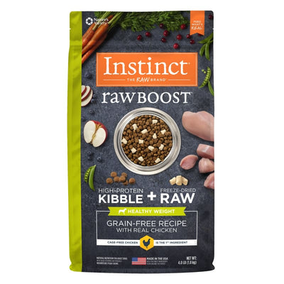 Instinct Instinct Raw Boost Grain-free Kibble Healthy Weight Recipe Dry Dog Food (2 Sizes) Dog Food & Treats