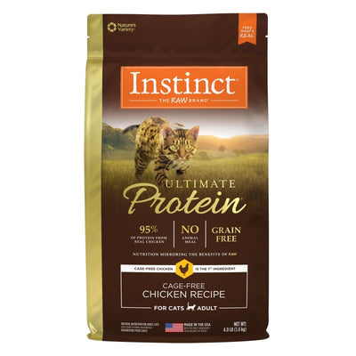 Instinct Instinct Ultimate Protein Kibble Recipe with Real Chicken Dry Cat Food (2 Sizes) Cat Food & Treats