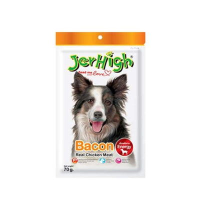 JERHIGH Jerhigh Bacon Dog Treat 70g [3 FOR $10] Dog Food & Treats