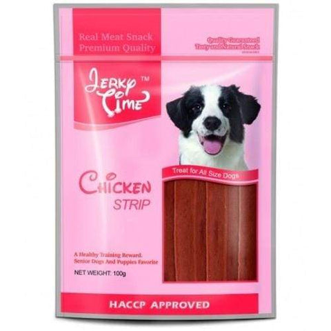 Jerky Time Jerky Time Chicken Strip 100g Dog Treats Dog Food & Treats