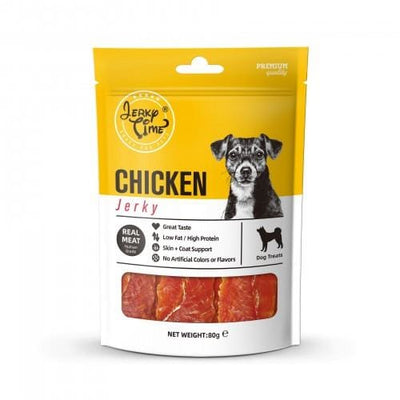 Jerky Time Jerky Time Dried Chicken Jerky Dog Treats 80g Dog Food & Treats