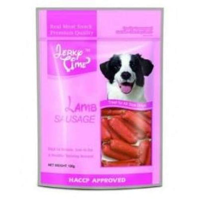 Jerky Time Jerky Time Lamb Sausage 100g Dog Treats Dog Food & Treats