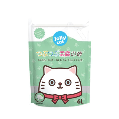 Jolly Cat [LIMITED-TIME 29% OFF] Jolly Cat Jasmine Crushed Tofu Litter 6L cat litter