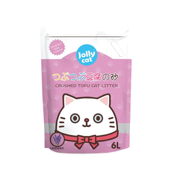 Jolly Cat [LIMITED-TIME 29% OFF] Jolly Cat Lavender Crushed Tofu Litter 6L cat litter