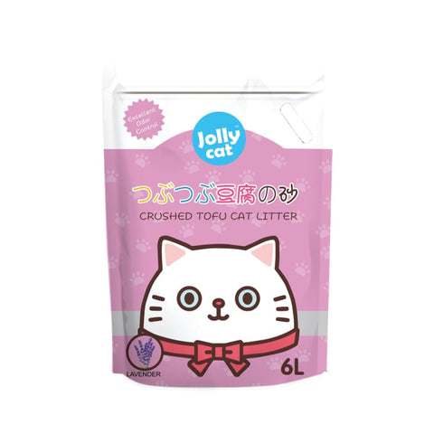 Jolly Cat [LIMITED-TIME 29% OFF] Jolly Cat Lavender Crushed Tofu Litter 6L cat litter