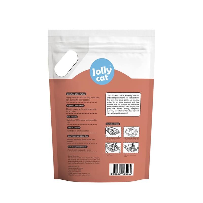 Jolly Cat [LIMITED-TIME 49% OFF] Jolly Cat Okara Yuzu Litter 6 x 6L cat litter