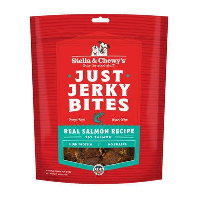 Stella & Chewy’s Stella & Chewy’s Just Jerky Bites Salmon Dog Treats 6oz Dog Food & Treats
