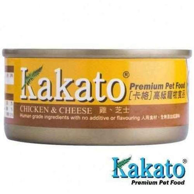 Kakato Kakato Chicken & Cheese Canned Dog & Cat Food 70g & 170g Dog Food & Treats