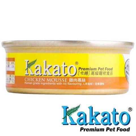 Kakato Kakato Chicken Mousse Canned Dog & Cat Food 40g Dog Food & Treats
