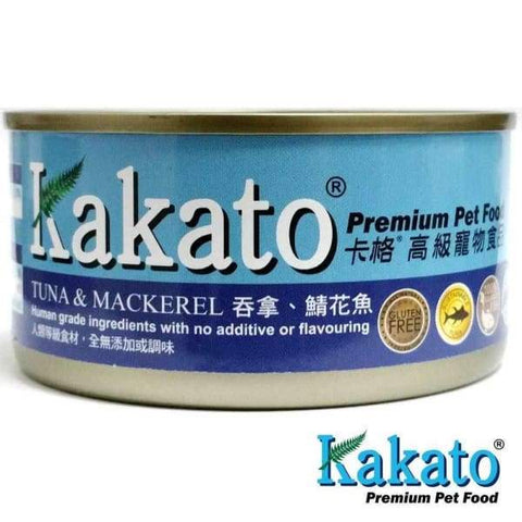 Kakato Kakato Tuna & Mackerel Canned Dog & Cat Food 70g & 170g Dog Food & Treats