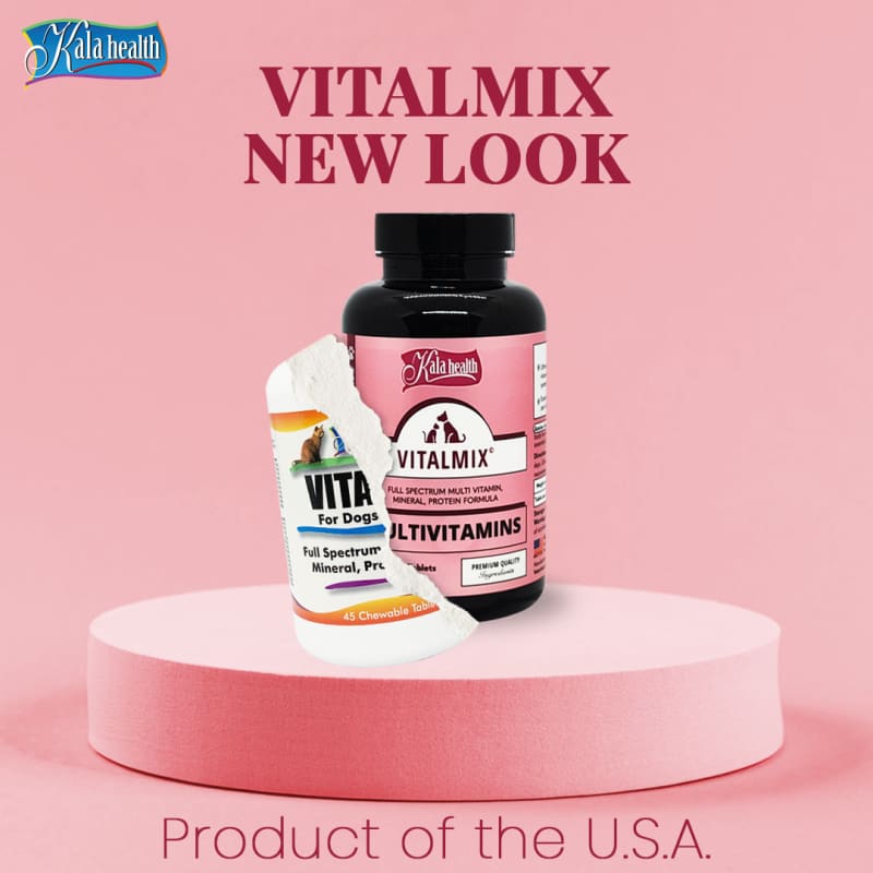 Kala Health [20% OFF] Kala Health Vitalmix Full Spectrum Multi Vitamin Mineral & Protein Formula Pet Supplement (3 Sizes) Dog Healthcare