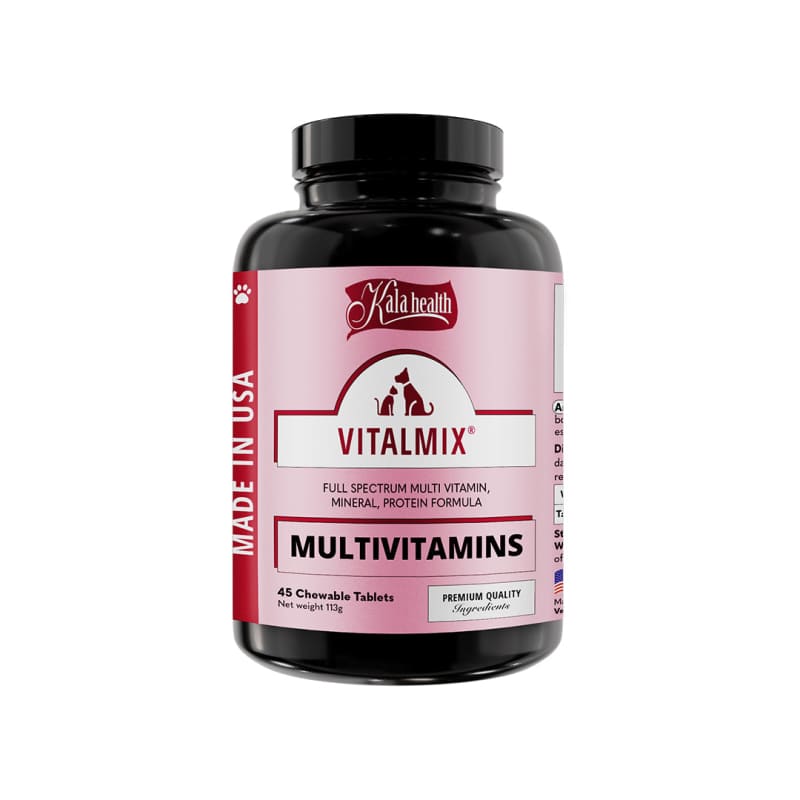 Kala Health [20% OFF] Kala Health Vitalmix Full Spectrum Multi Vitamin Mineral & Protein Formula Pet Supplement (3 Sizes) Dog Healthcare