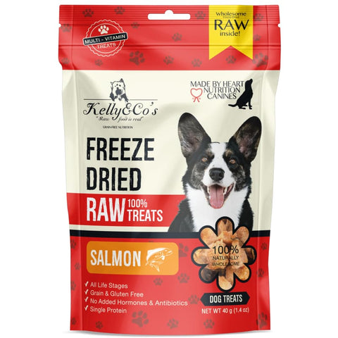 Kelly & Co’s Kelly & Co’s Salmon Freeze-Dried Raw Dog Treats 40g Dog Food & Treats
