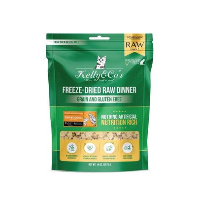 Kelly & Co’s [2 FOR $88] Kelly & Co’s Salmon & Chicken Freeze-Dried Raw Cat Food 14oz Cat Food & Treats