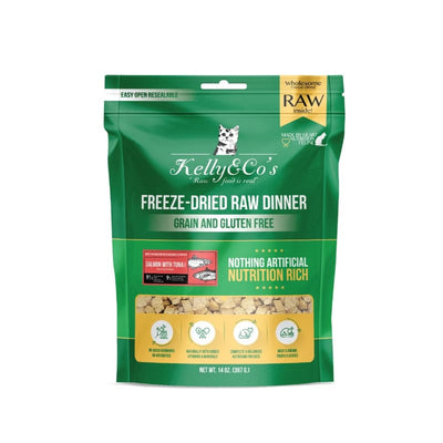 Kelly & Co’s [2 FOR $88] Kelly & Co’s Salmon & Tuna Freeze-Dried Raw Cat Food 14oz Cat Food & Treats