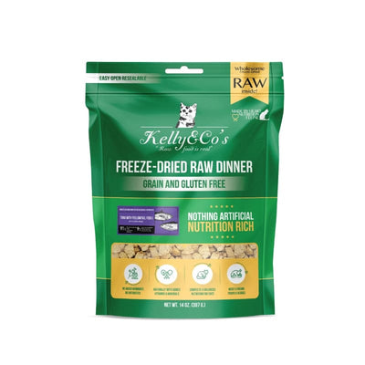 Kelly & Co’s [2 FOR $88] Kelly & Co’s Tuna & Yellowtail Freeze-Dried Raw Cat Food 14oz Cat Food & Treats