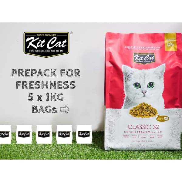 Kit Cat Kit Cat Classic 32 Dry Cat Food Cat Food & Treats