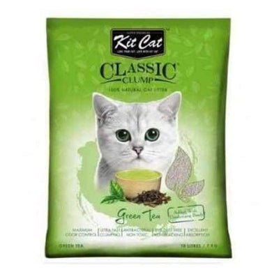 Kit Cat Kit Cat Classic Clump Green Tea Cat Litter 10L Cat Litter & Accessories