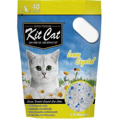 Kit Cat Kit Cat Crystal Litter Lemon Cat Litter 5L Cat Litter & Accessories