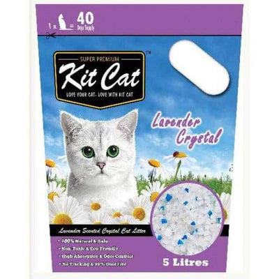 Kit Cat Kit Cat Crystal Litter Lavender Cat Litter 5L Cat Litter & Accessories