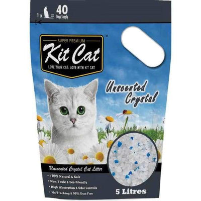 Kit Cat Kit Cat Crystal Litter Unscented Cat Litter 5L Cat Litter & Accessories