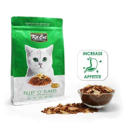 Kit Cat Kit Cat Fillet O Flakes Dry Cat Food Cat Food & Treats
