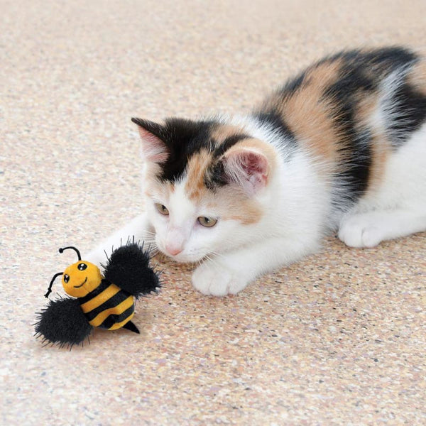 KONG [20% OFF] KONG Better Buzz Bee Cat Toy Cat Accessories