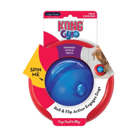 KONG [20% OFF] KONG Gyro Dog Toy (2 Sizes) Dog Accessories