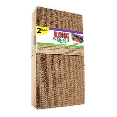KONG [20% OFF] KONG Naturals Cat Scratcher Refill 2pcs Cat Accessories