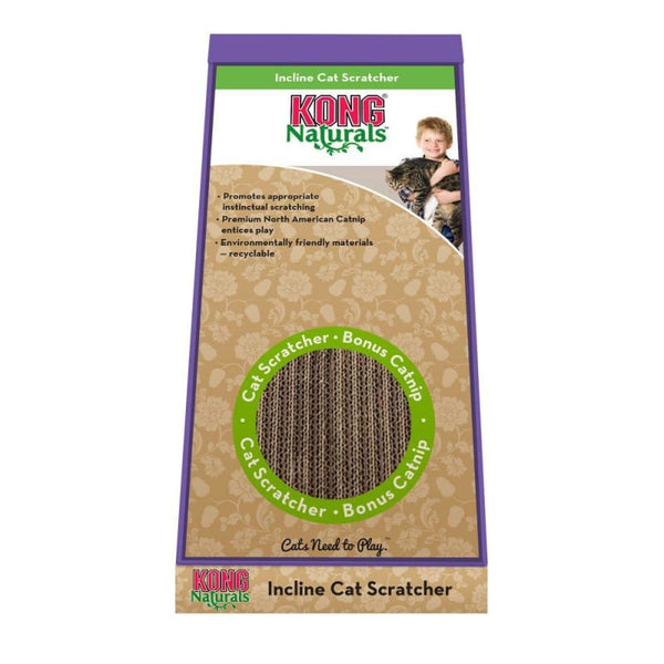 KONG [20% OFF] KONG Naturals Incline Cat Scratcher Cat Accessories
