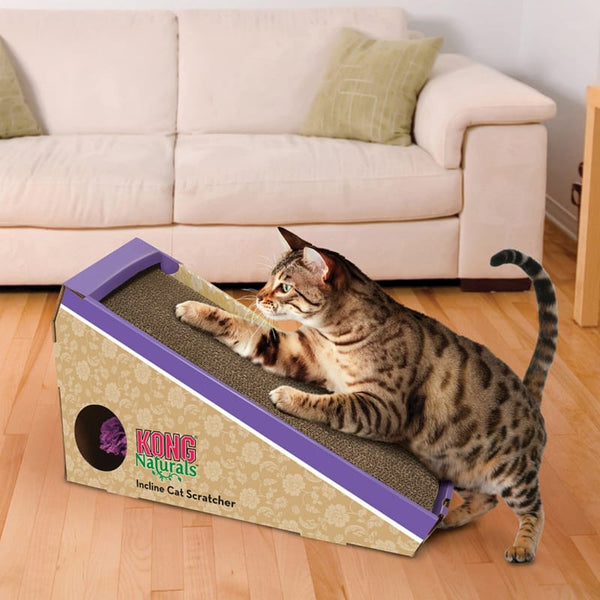 KONG [20% OFF] KONG Naturals Incline Cat Scratcher Cat Accessories