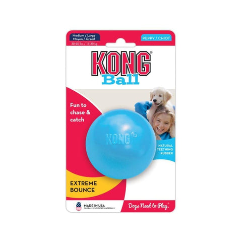 KONG [20% OFF] KONG Puppy Ball with Hole Dog Toy (2 Sizes) Dog Accessories