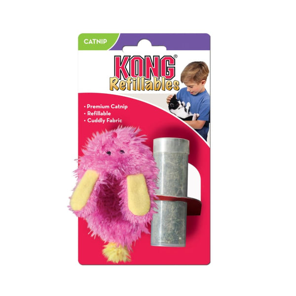 KONG [20% OFF] KONG Refillable Fuzzy Slipper Cat Soft Toy Cat Accessories