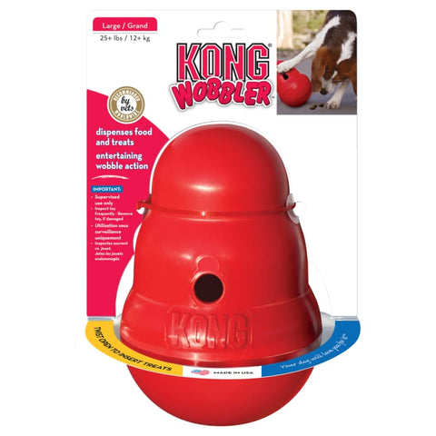 KONG [20% OFF] KONG Classic Wobbler Dog Toy (2 Sizes) Dog Accessories