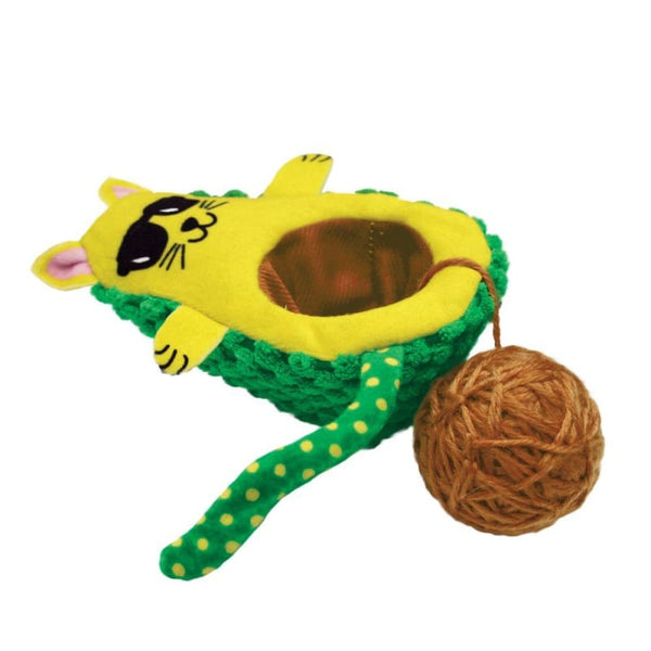 KONG [20% OFF] KONG Wrangler Avocado Cat Toy Cat Accessories