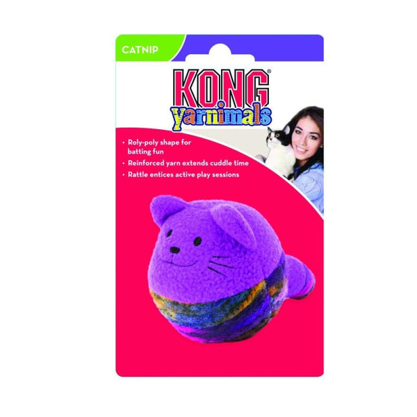 KONG [20% OFF] KONG Yarnimals Cat Toy (Assorted Colours) Cat Accessories