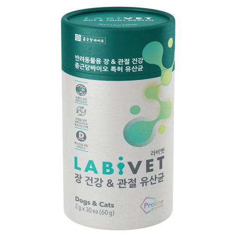 Labivet Labivet Joint & Gut Health Probiotics Dog & Cat Supplement 60g Dog Healthcare