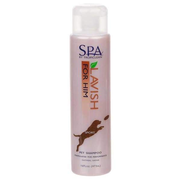 TropiClean [15% OFF] Tropiclean Spa Lavish For Him Pet Shampoo (Healthy Skin & Coat) Grooming & Hygiene