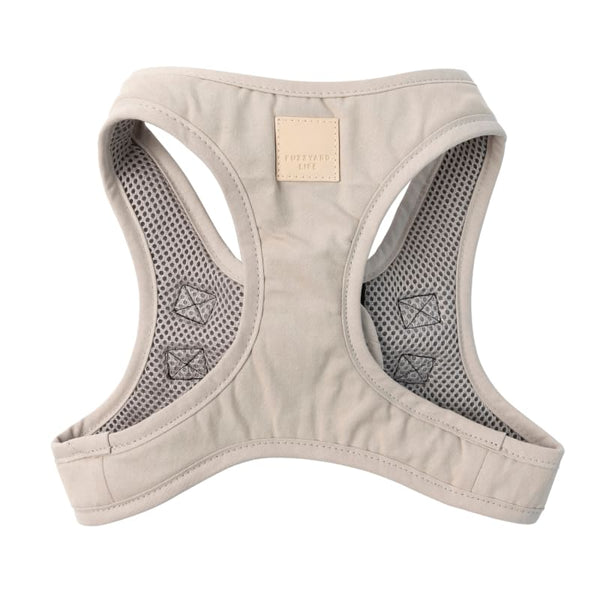Fuzzyard [15% OFF] Fuzzyard Life Cotton Sandstone Dog Step-In Harness (6 Sizes) Dog Accessories