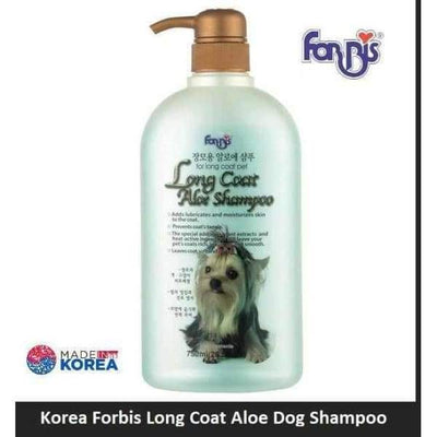 Forbis Korea Forbis Long Coat Aloe Dog Shampoo 750ml bottle Necessities