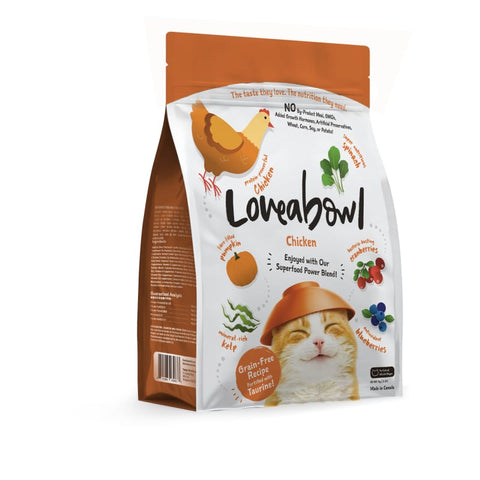Loveabowl [20% OFF] Loveabowl Chicken Dry Cat Food (2 Sizes) Cat Food & Treats