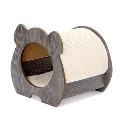 Lulus World [20% OFF] Lulus World Lu-Casa Pico Oak Cat House Cat Accessories