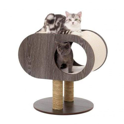Lulus World [20% OFF] Lulus World Lu-Casa Cosmo Oak Cat Tree House Cat Accessories