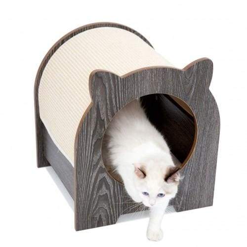 Lulus World [20% OFF] Lulus World Lu-Casa Mido Oak Cat House Cat Accessories