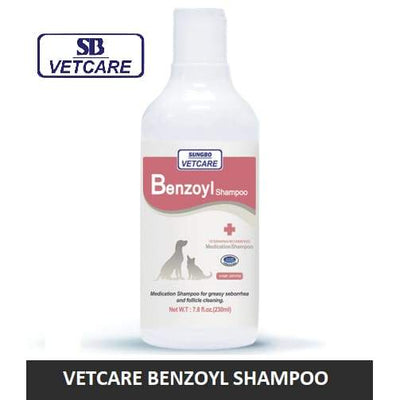 Sungbo Benzoyl Medicated Shampoo 230ml / 500ml Grooming & Hygiene