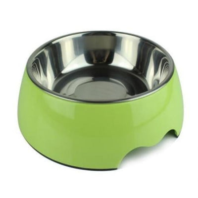 Aduck Aduck Medium Pet Bowl Green Dog Accessories