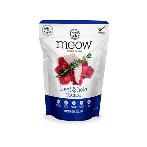 MEOW [28% OFF] MEOW Beef & Hoki Air Dried Dog Treats 100g Cat Food & Treats