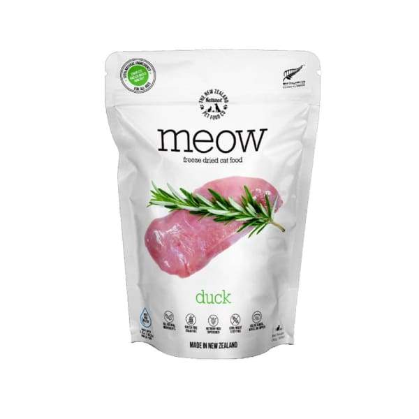 MEOW MEOW Duck Freeze Dried Raw Cat Food 280g Cat Food & Treats