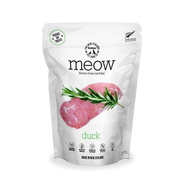 MEOW MEOW Freeze Dried Raw Duck Cat Treats 50g Cat Food & Treats